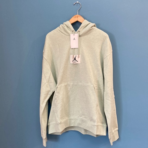 Jordan Essentials Flight hoodie Seafoam Mens size XL - Picture 2 of 9